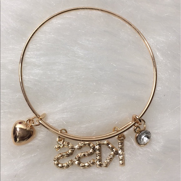 🌹3/$15 Palm Beach Wire Rhinestone Charm Bracelet - Picture 3 of 6